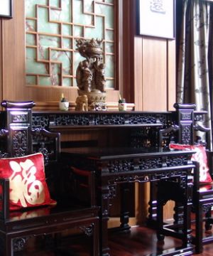 中式风格红木家具装修图片
