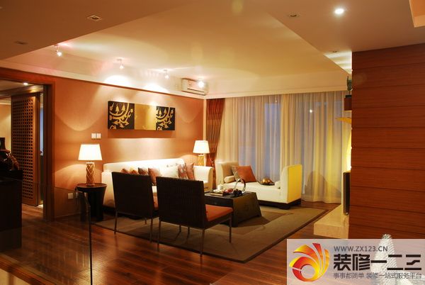 复式住宅家装客厅设计图片