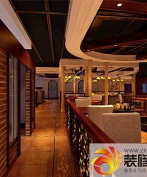 2025中西混搭风格饭店大厅装修图片
