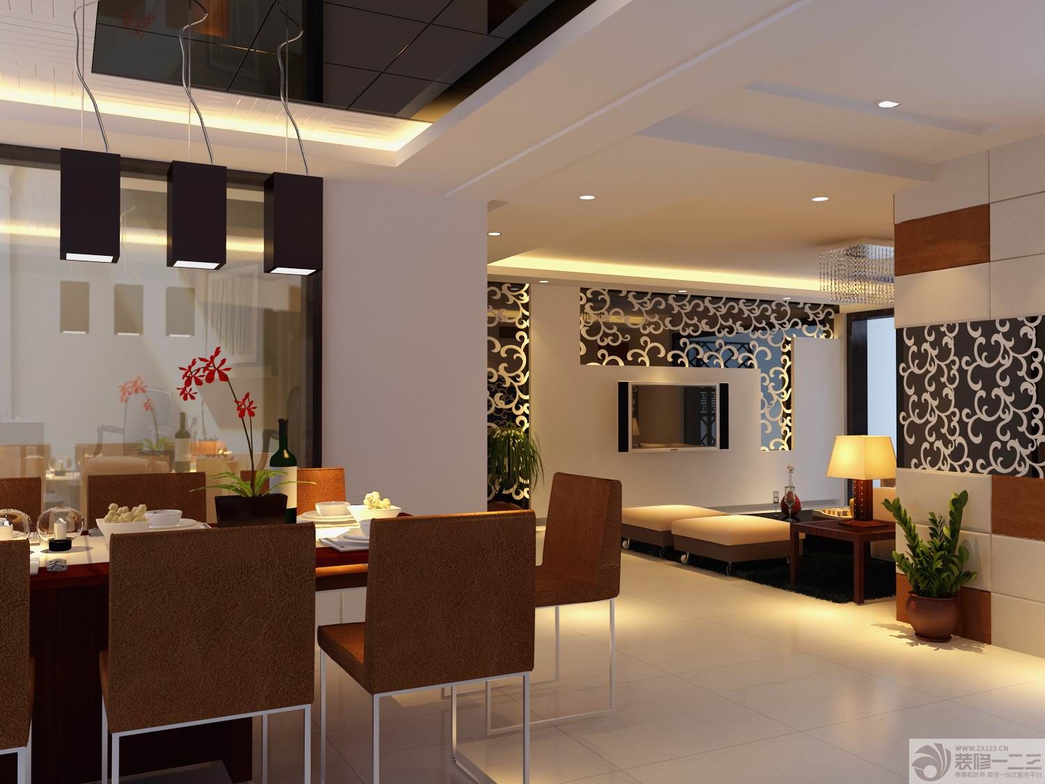 家装客厅设计图