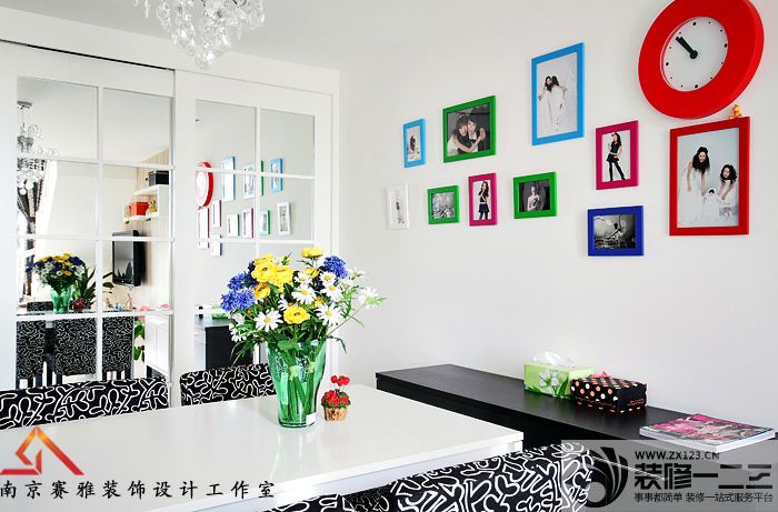  diy照片墙装修图片 