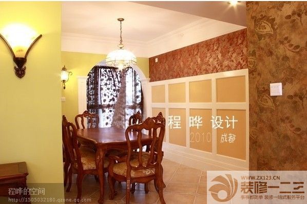 古典风格餐厅设计图 