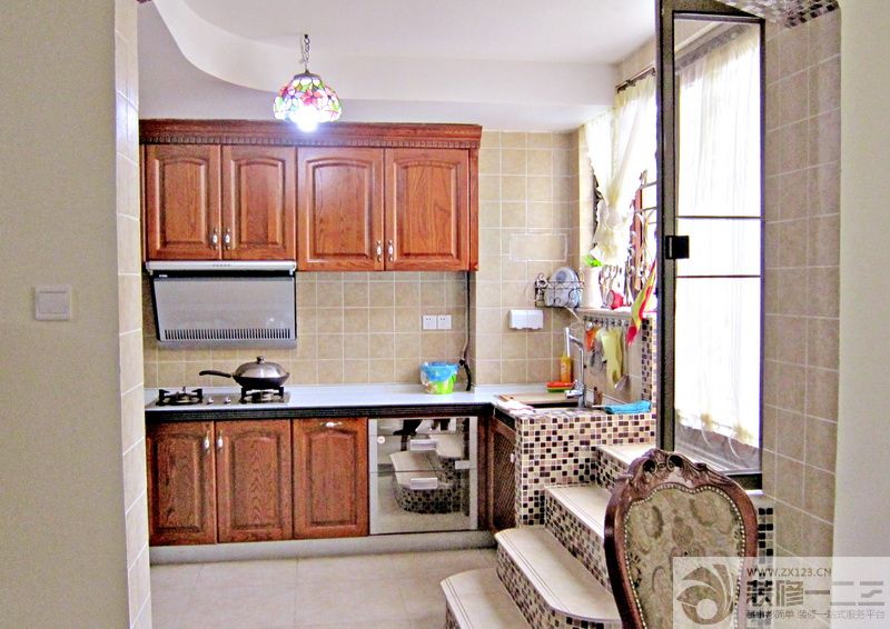 整体实木橱柜设计图