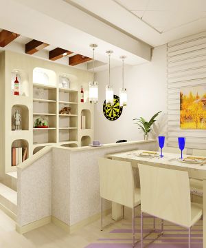 2025餐厅隔断墙设计图