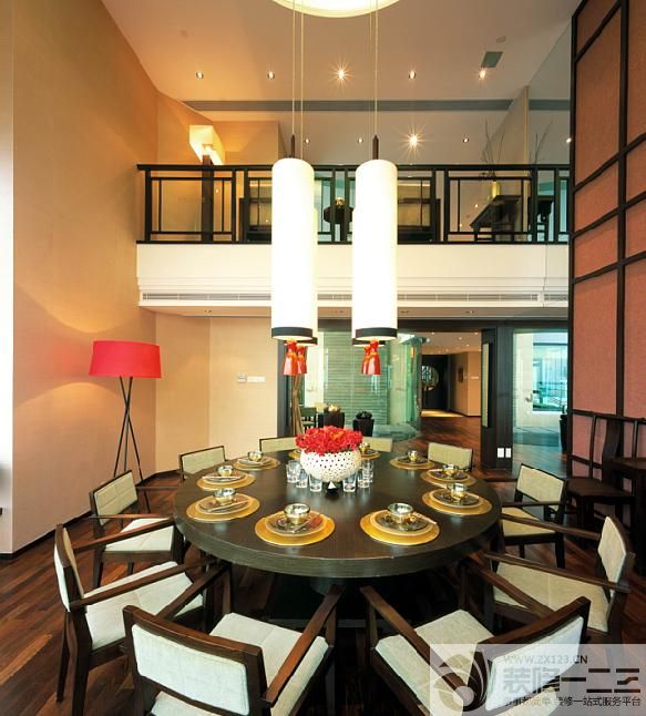 餐厅圆餐桌设计图