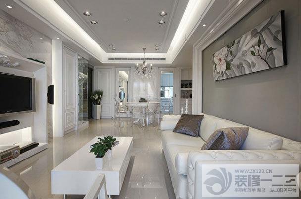 客厅餐厅一体装修效果图大全