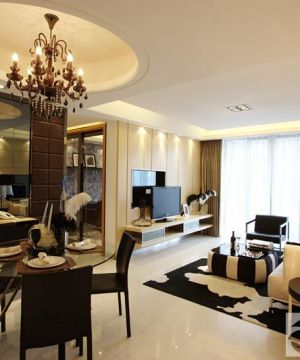 家装客厅餐厅一体装修图片大全