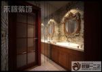 洗手间马赛克墙面装修实景图