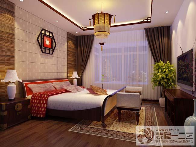 卧室木床设计图片