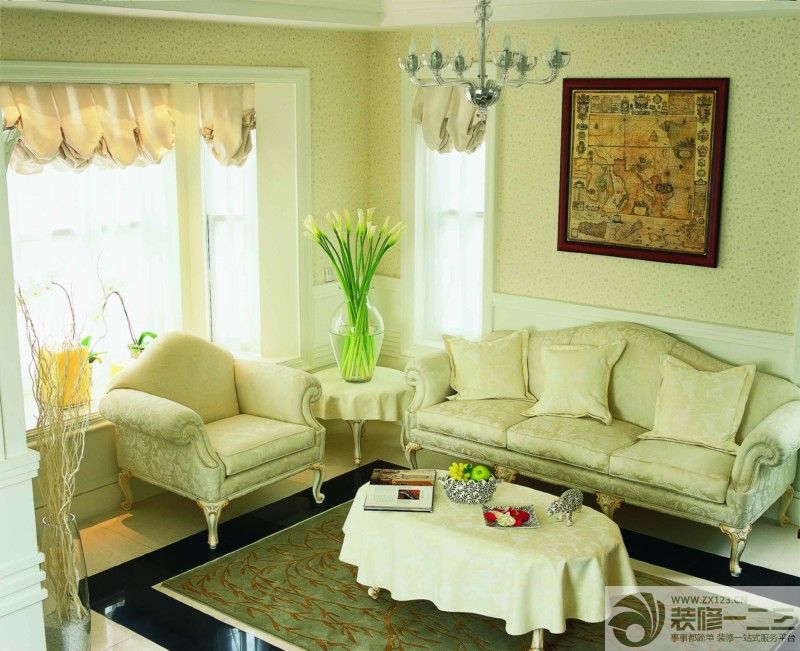 家装客厅美式沙发设计图片大全