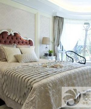 主卧室美式大床设计图片