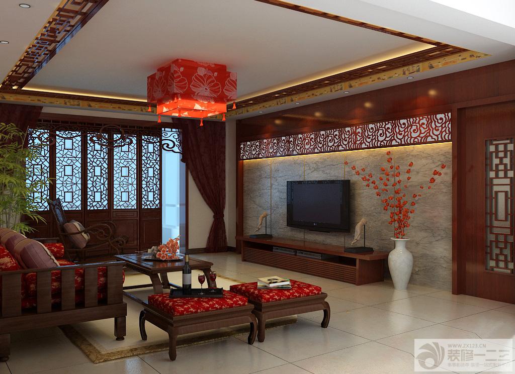 客厅四室两厅装修效果图