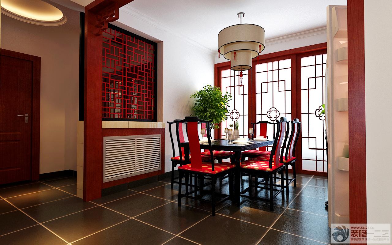 新中式风格家庭餐厅灯具设计图片大全