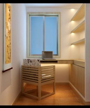 6平米小书房实木踢脚线设计图片