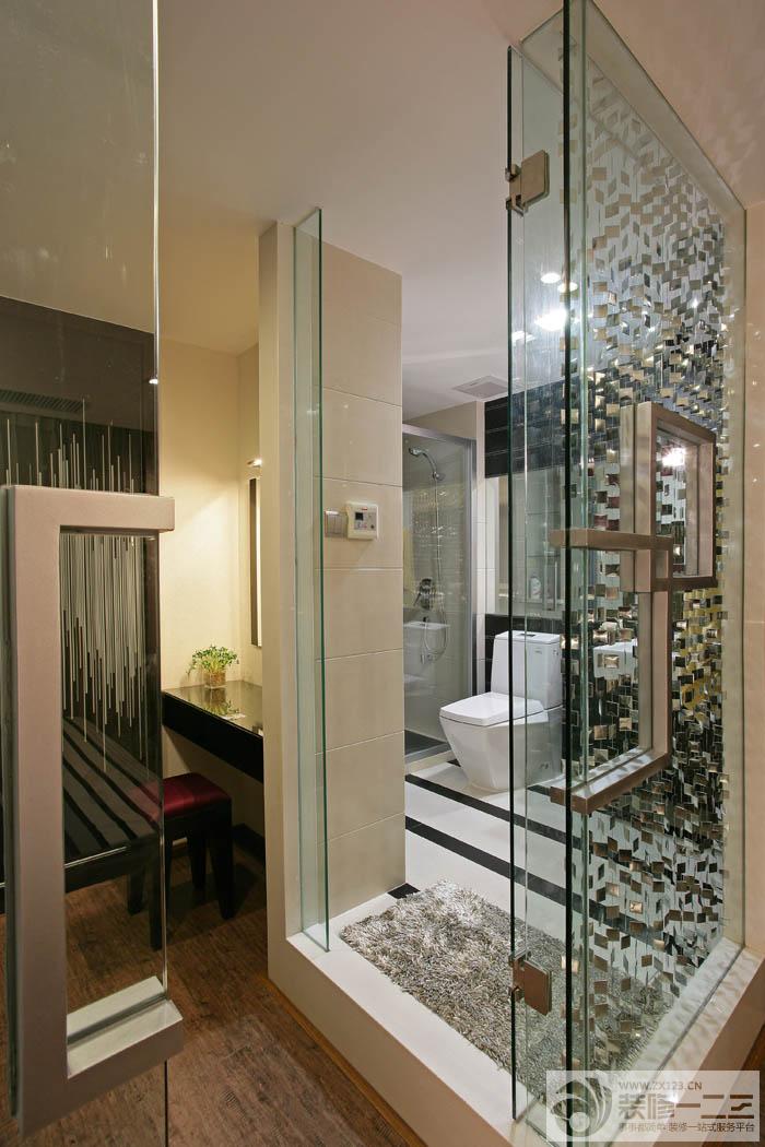 三室一厅淋浴房设计图片