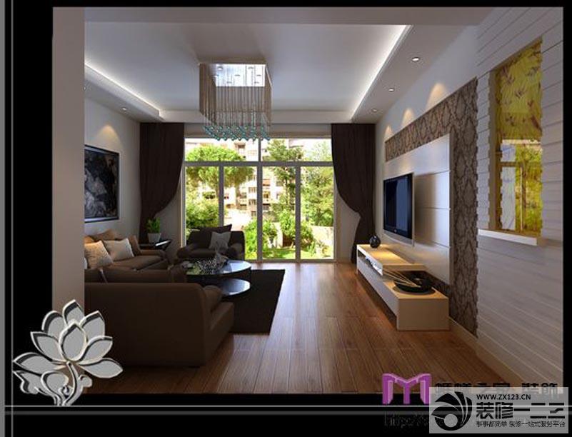 样板房落地式窗户设计图片