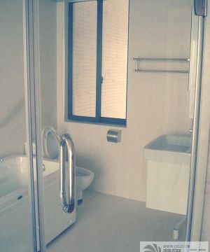 经典卫生间浴室白色浴缸设计图