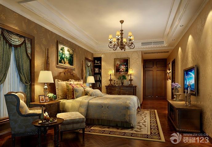 新古典主义风格主卧室装修图片欣赏