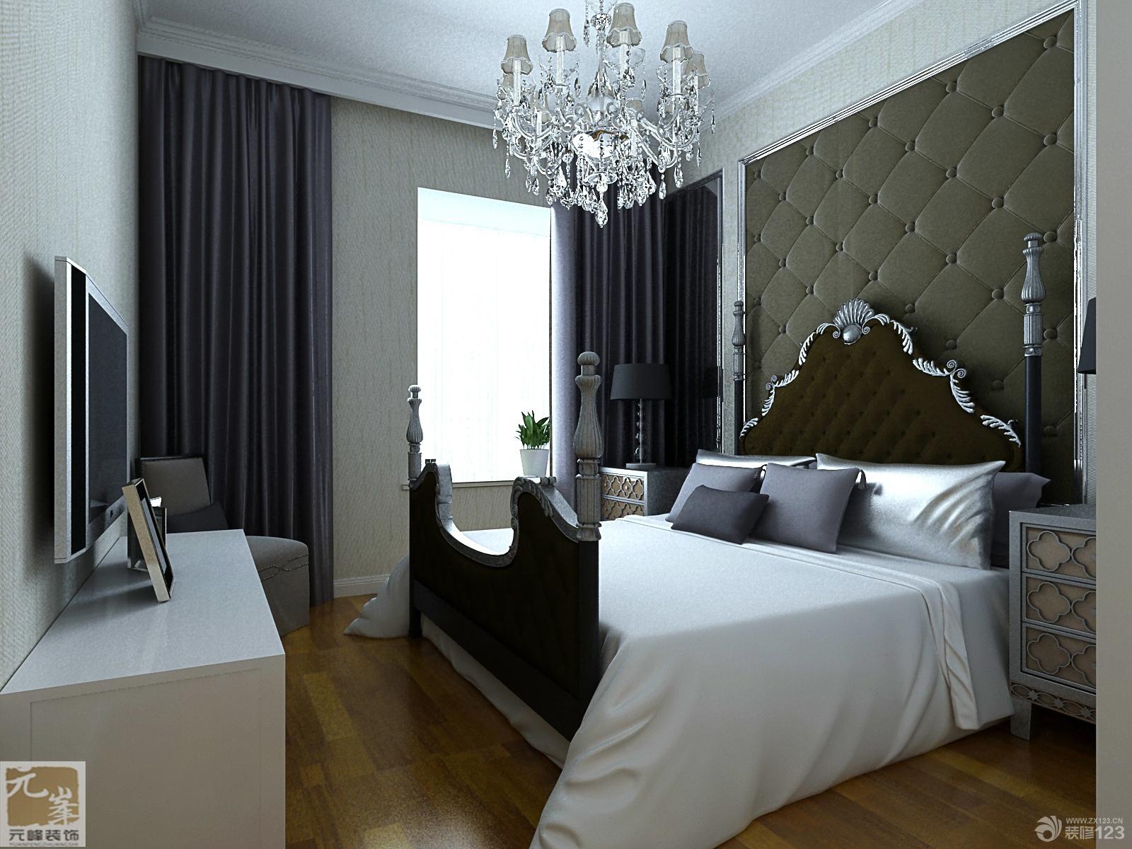 2025欧式室内卧室装潢设计效果图