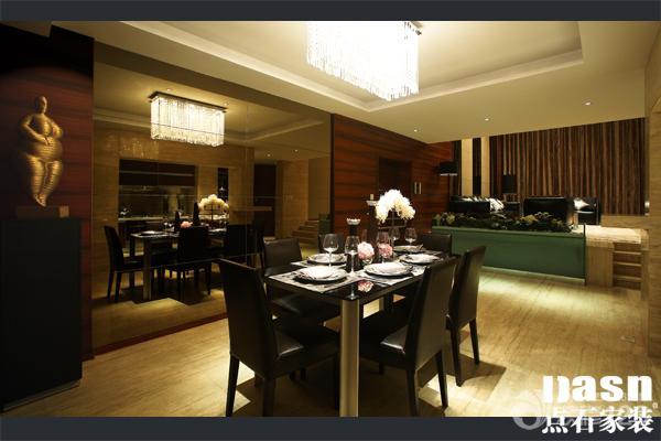 2025现代风格家庭餐厅设计图片