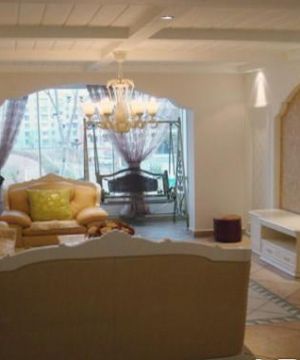 家装客厅欧式沙发效果图 欣赏