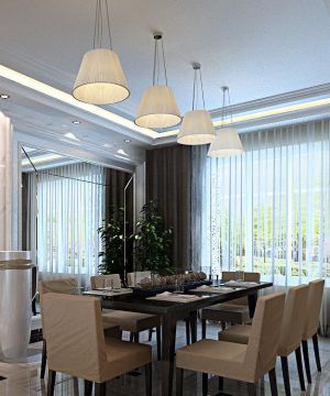 2025现代风格餐厅装修图片