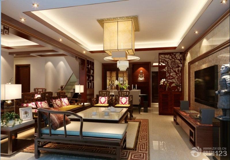 2025家庭中式客厅装修图片