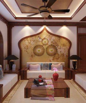东南亚风格客厅设计装修图片