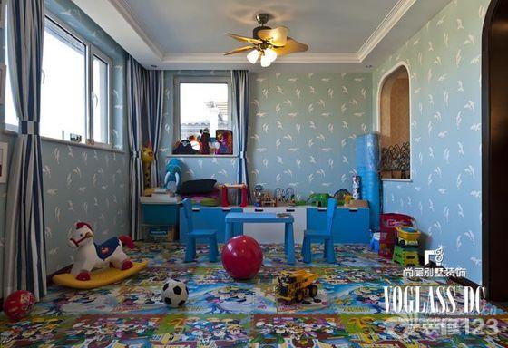 2025儿童书房装修效果图