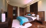 东南亚风格卧室双人床图片欣赏