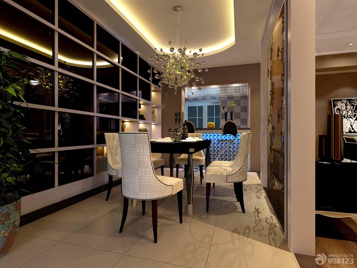 欧式餐厅装修效果图大全2025图片