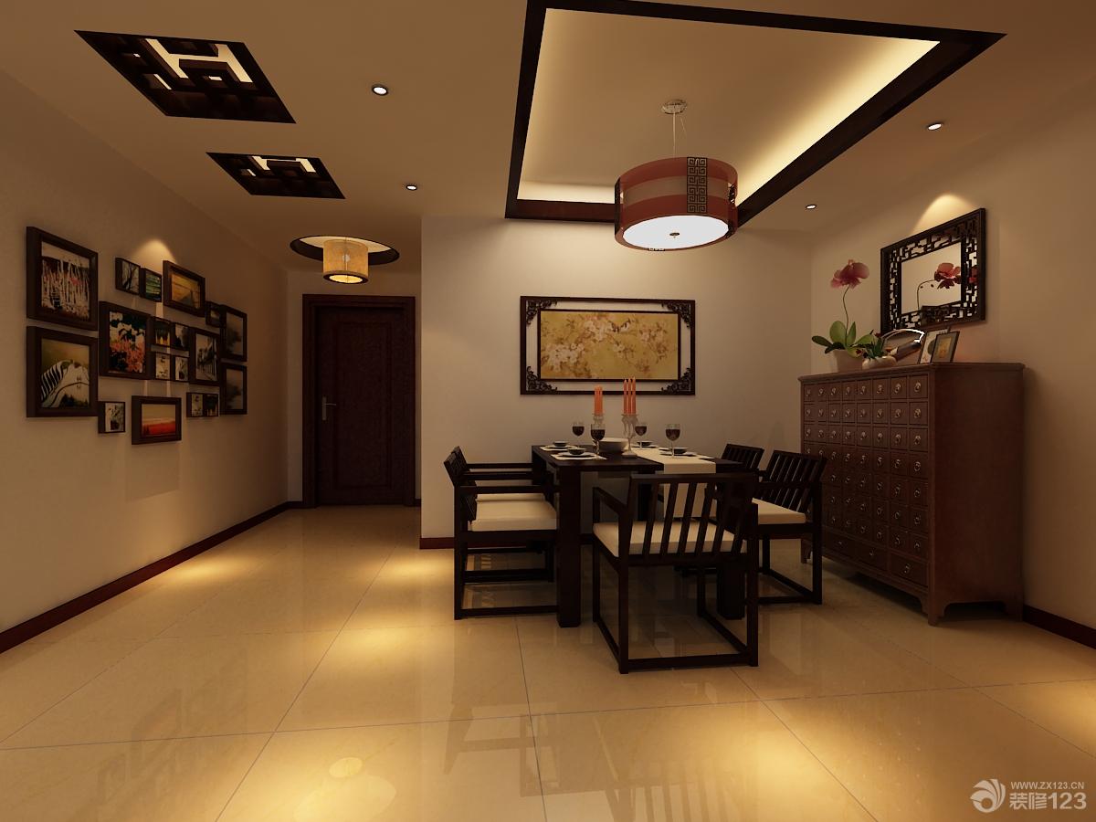 2025中式家装餐厅装修效果图