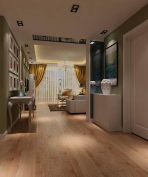 现代简约玄关装修效果图大全2025图片