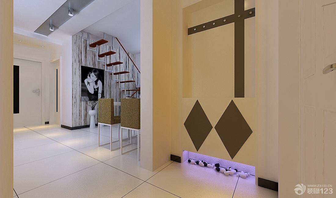 简约风格玄关设计装修效果图2025