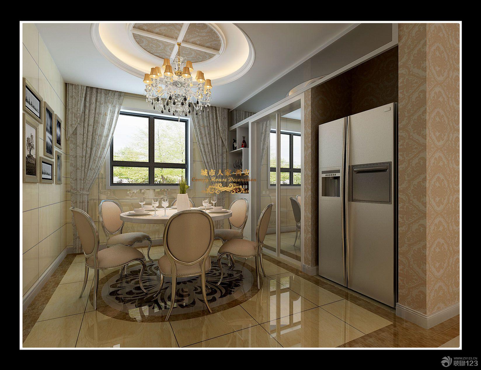 2025简欧式餐厅装修风格效果图欣赏