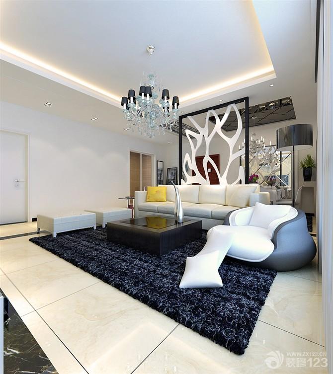 2025现代简约大客厅装修设计效果图