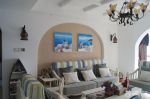 地中海式装修风格大客厅沙发背景墙装修实景图欣赏