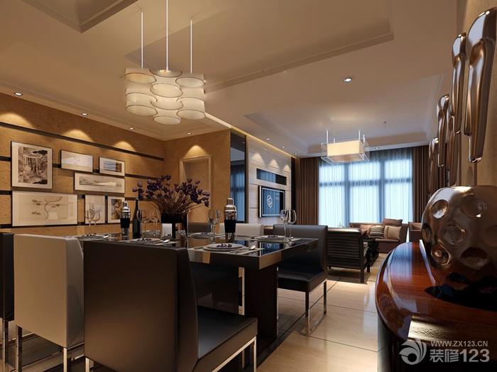 2025现代简约风格室内装修餐厅效果图欣赏