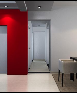 现代简约风格进门玄关装修效果图大全2025图片