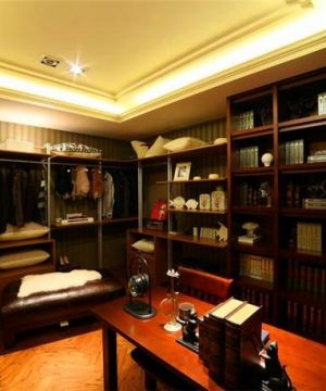 现代简约风格书房装修效果图大全2025图片