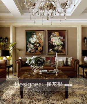 欧式装饰2025家装客厅效果图片欣赏