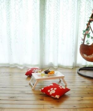 现代简约风格室内阳台小花园装修实景图大全