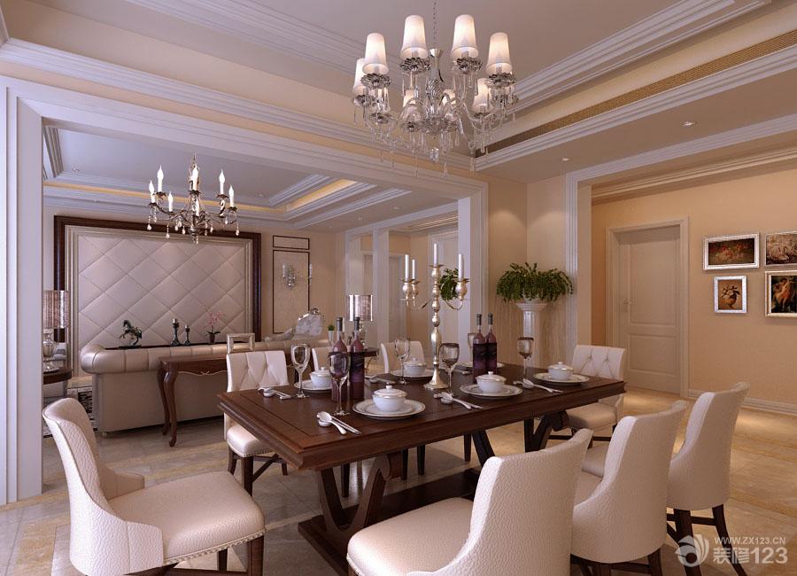 最新欧式风格室内餐厅装修效果图大全2025图片