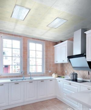 现代厨房简约容声集成吊顶家装风格效果图