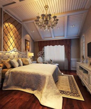 2025混搭风格别墅卧室装饰效果图片