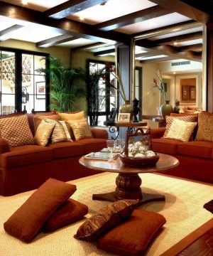 2025最新别墅客厅装修效果图片