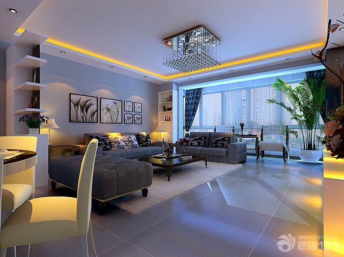 2025现代简约家装图片家装客厅装修效果图