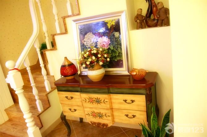 120平米跃层进门玄关装饰效果图