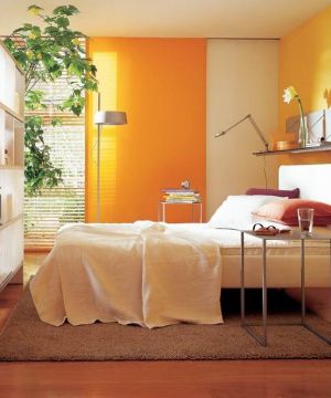 最新现代风格设计小平米卧室装修图片欣赏