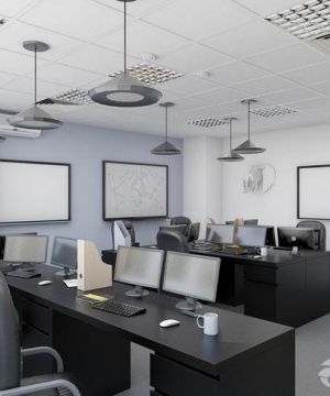 最新现代办公室装修风格效果图欣赏
